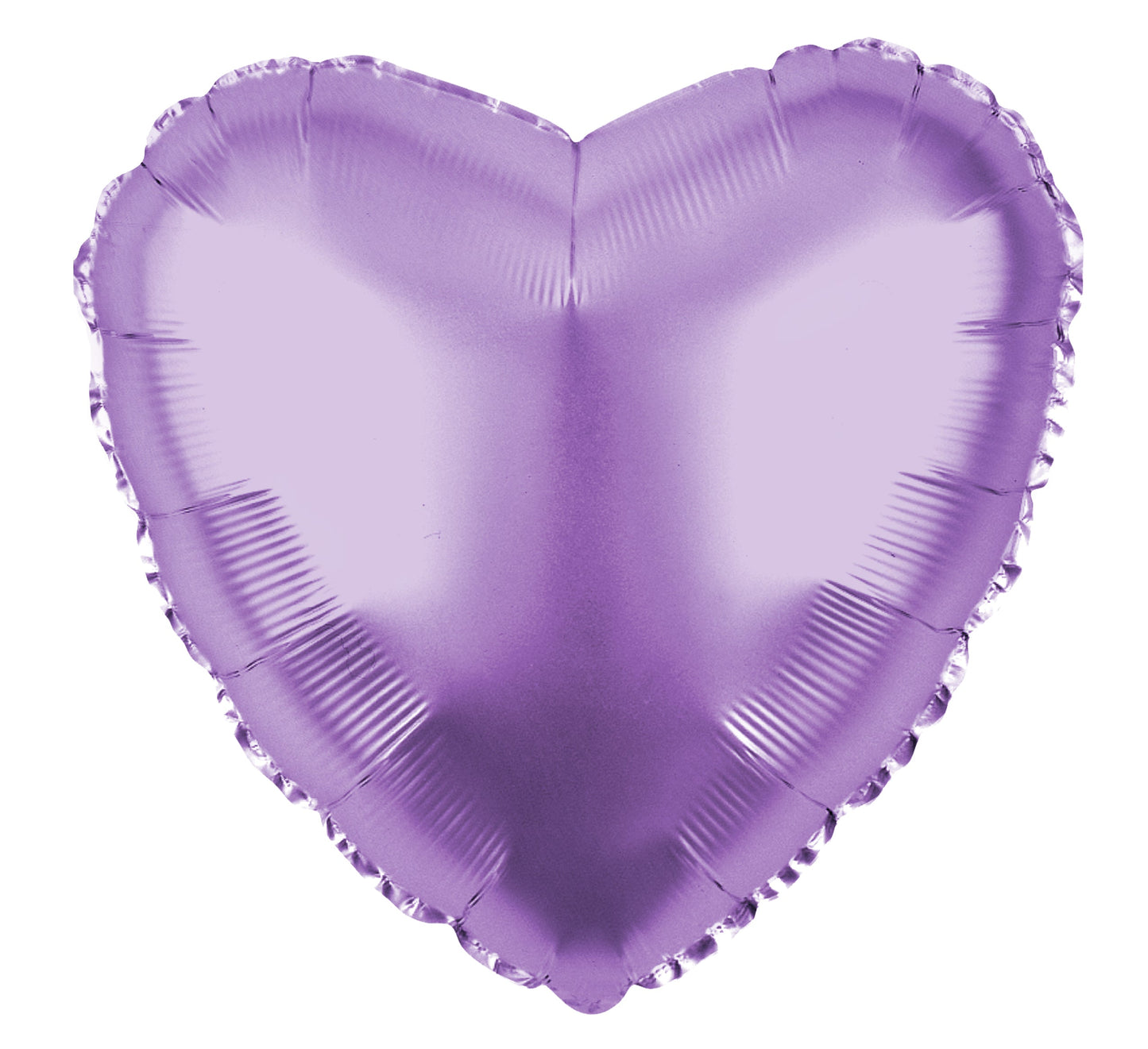 17" Pearl Lavender Heart Foil