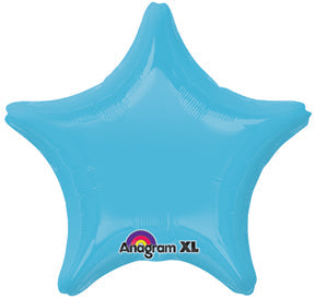 17" Caribbean Blue Star Foil