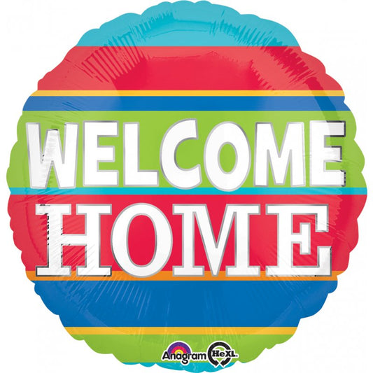 Welcome Home Colorful Stripes