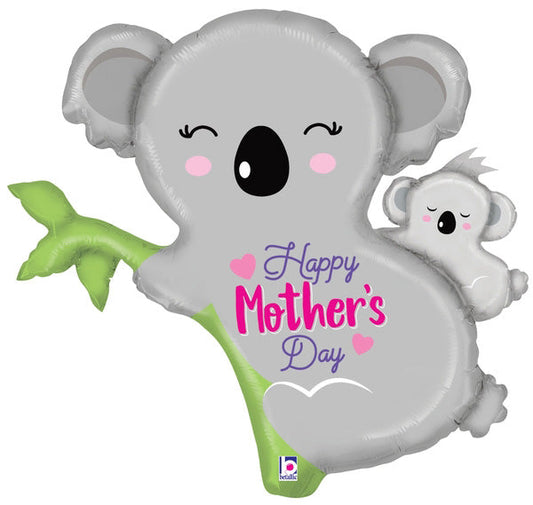 Mother's Day Koala Foil Balloon - SuperShape