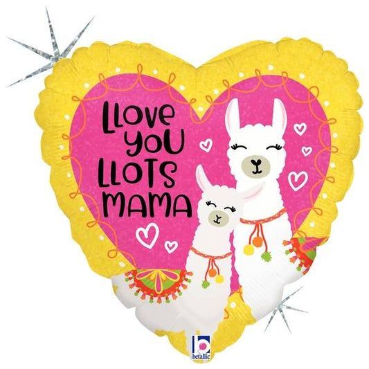 Holographic Llove You Mama Llama