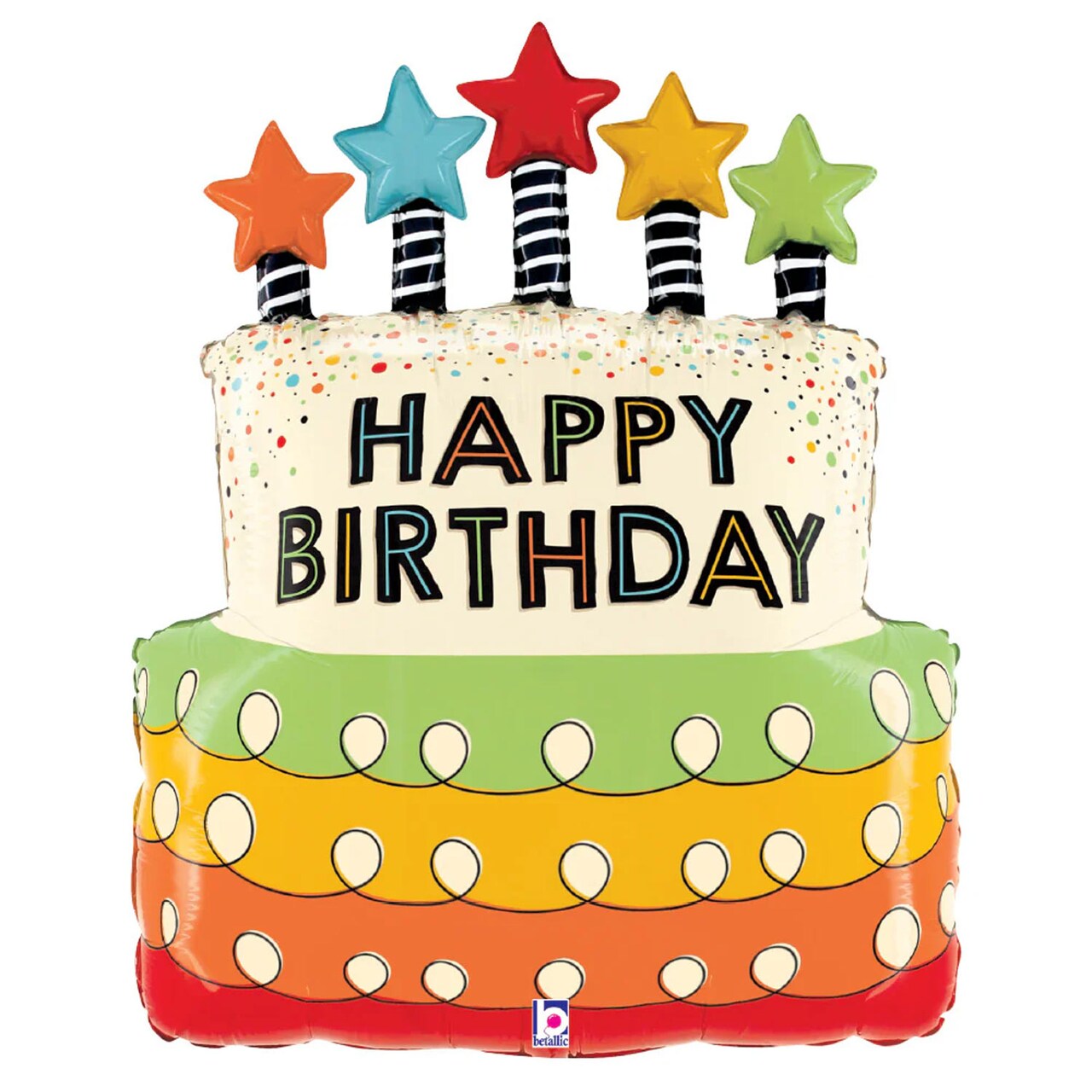Happy Birthday Candles 26"