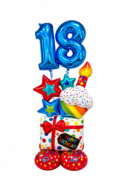 Birthday Icons - Double Digit Age Bouquet