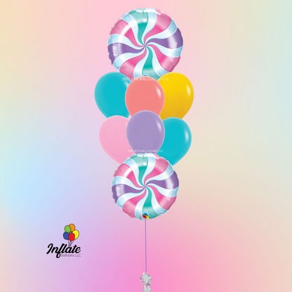 Candy Assortment Balloon Bouquet Bundle