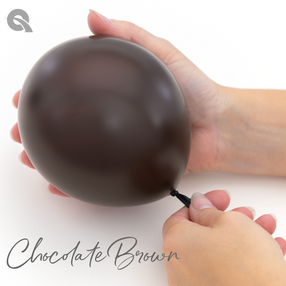 11" Latex - Chocolate (Very Dark) Brown