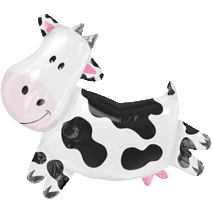 30" Foil Cow Balloon