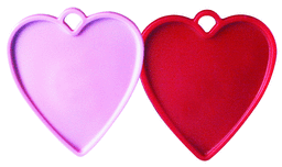 Pink - 8 Gram Heart Weight