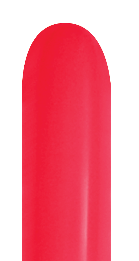 260 - Red - Flat – Inflate Balloons