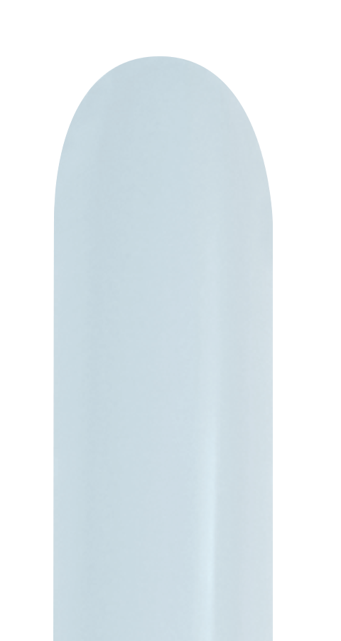 260 - White - Flat – Inflate Balloons