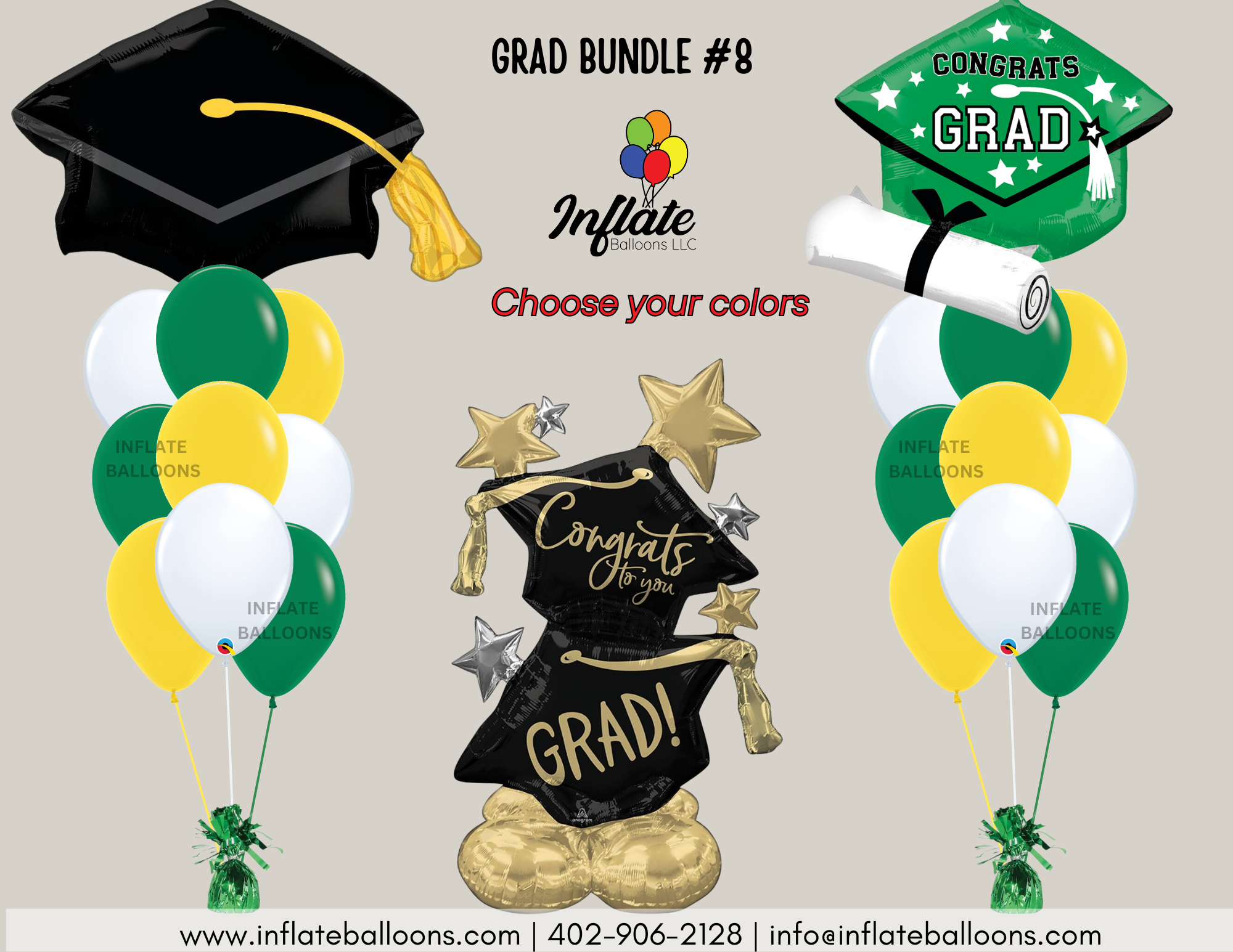 Graduation Bundles – Inflate Balloons