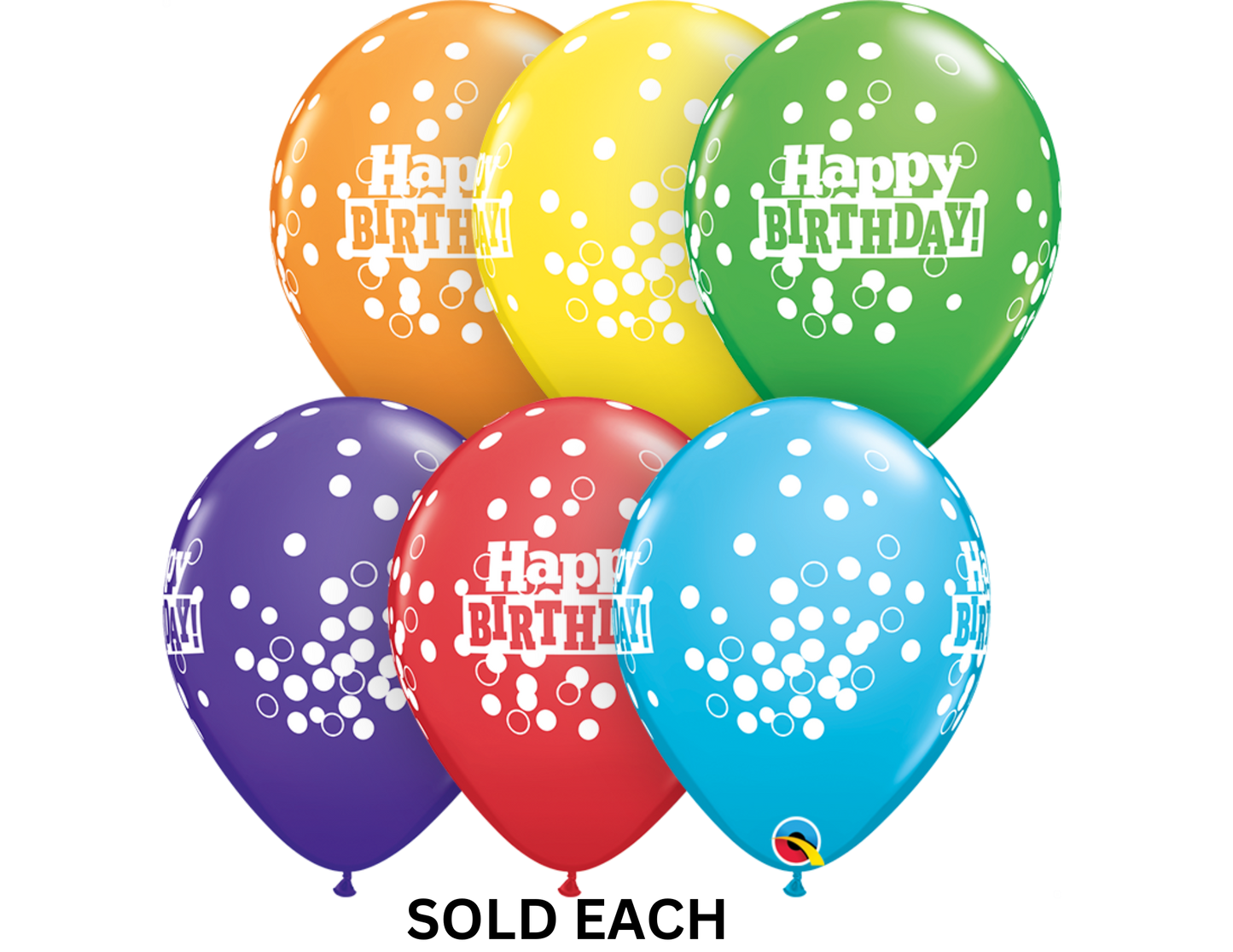 Latex - Happy Birthday Confetti