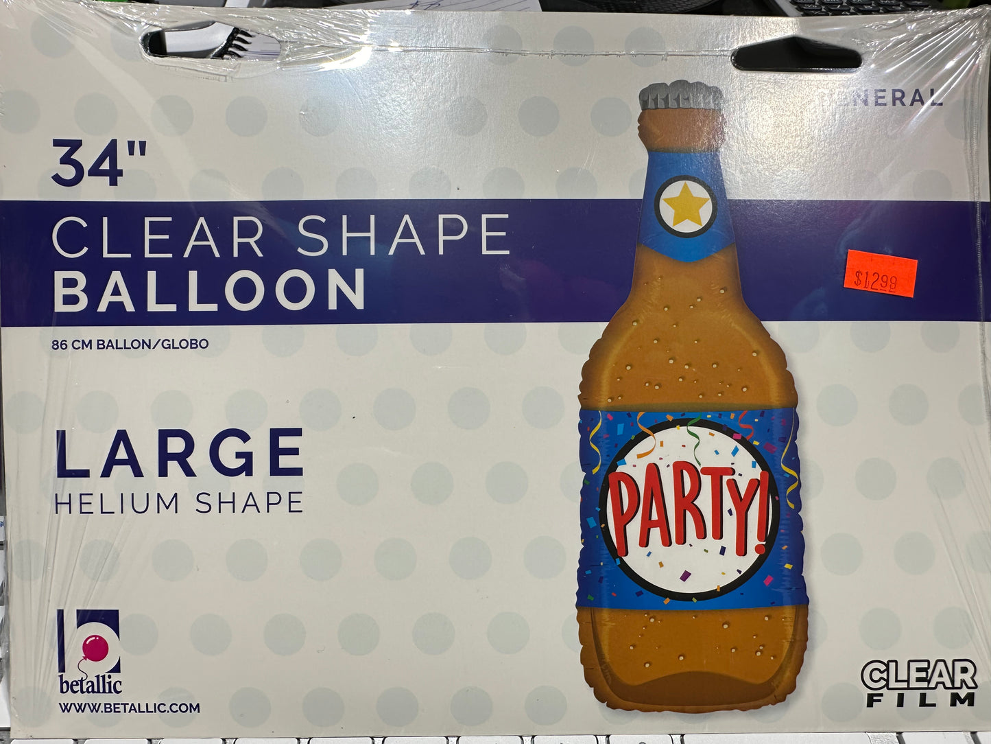 Party Beer Bottle - SuperShape