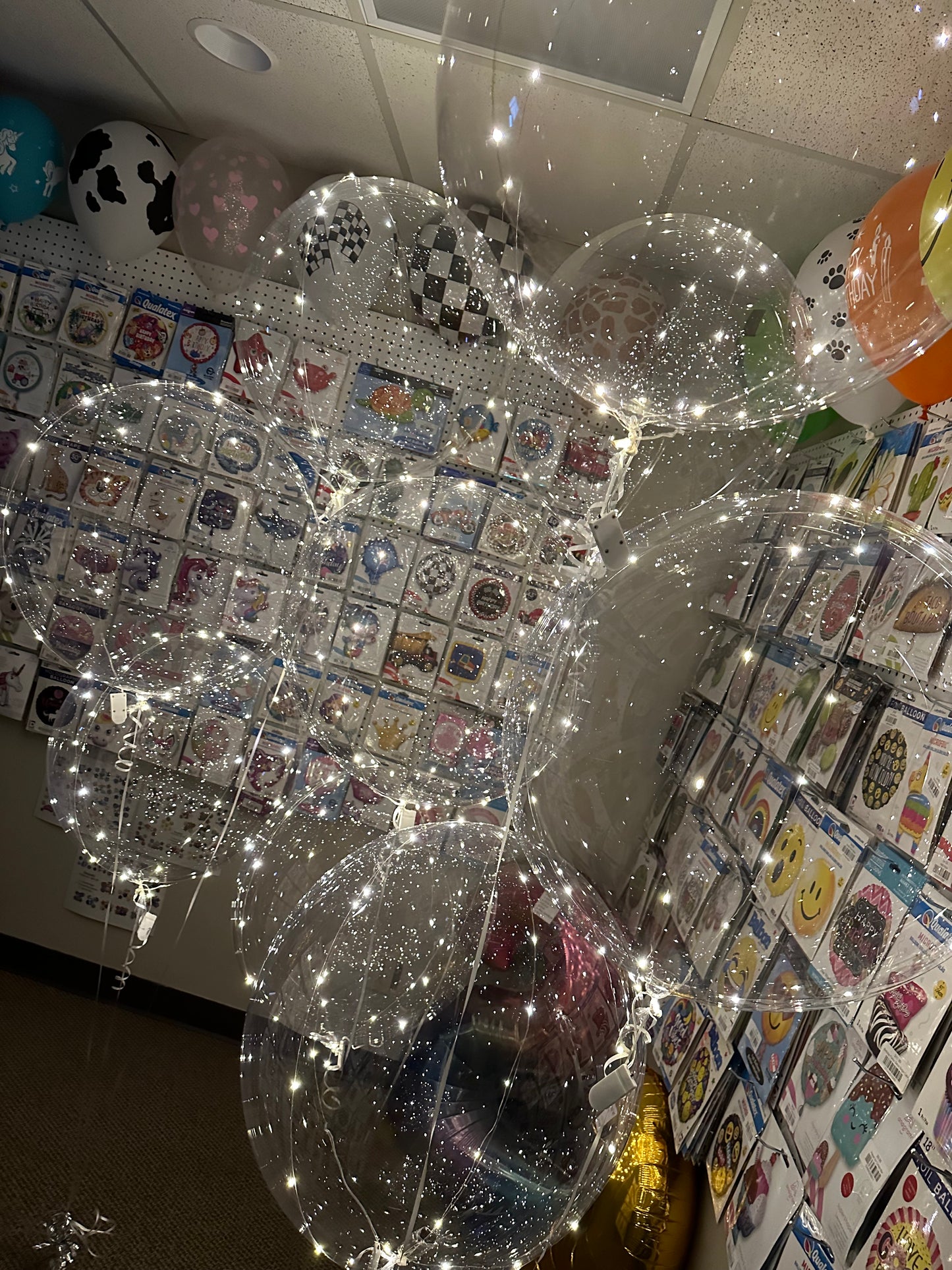 Crystal Clearz - Large W/ Fairy Lights