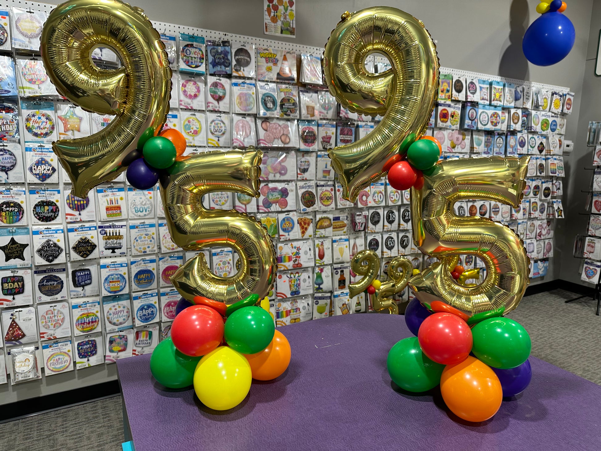 Table Topper - Double numbers or letters – Inflate Balloons