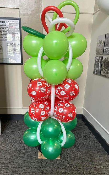 Presents Column Present Column – Inflate Balloons