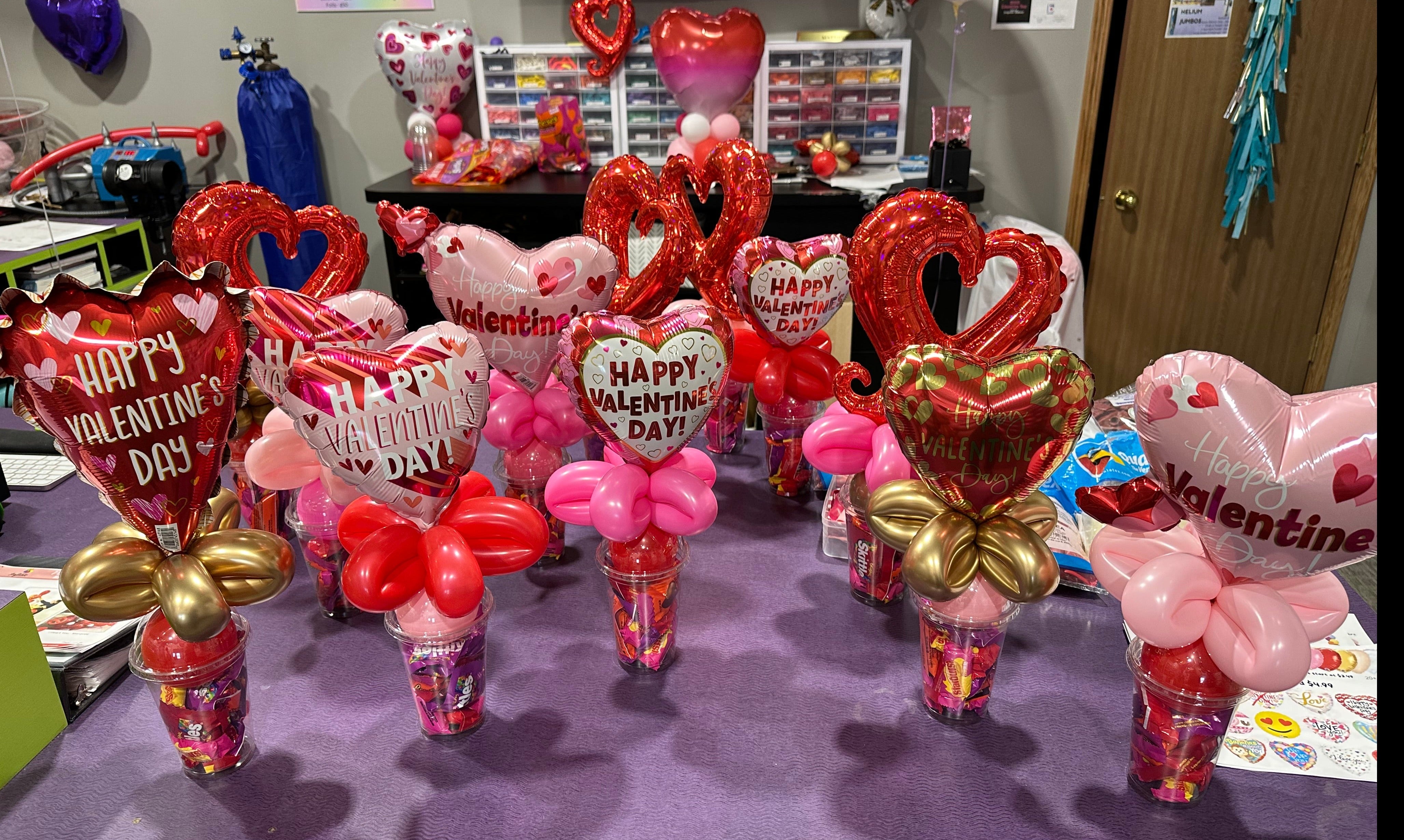Valentine's Day Candy Cup – Inflate Balloons