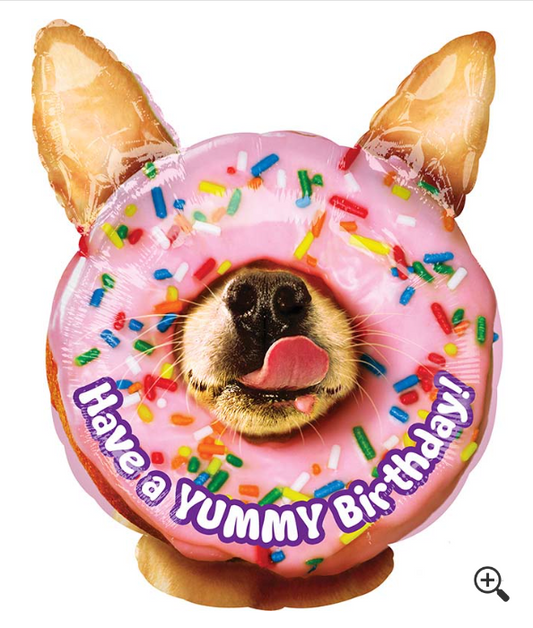 Yummy Birthday Dog - SuperShape