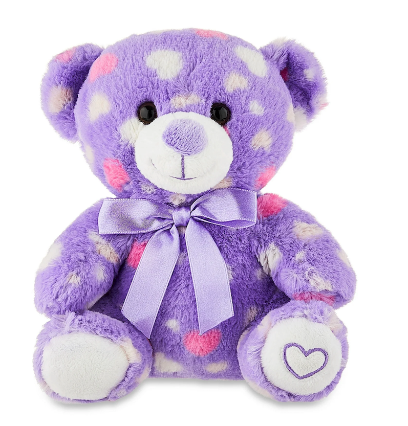 Purple Hearts - Valentine’s Plush