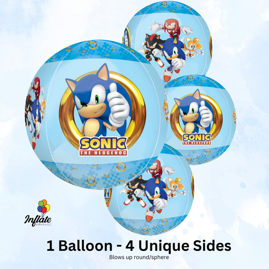 16" Sonic Orbz - Sphere Balloon