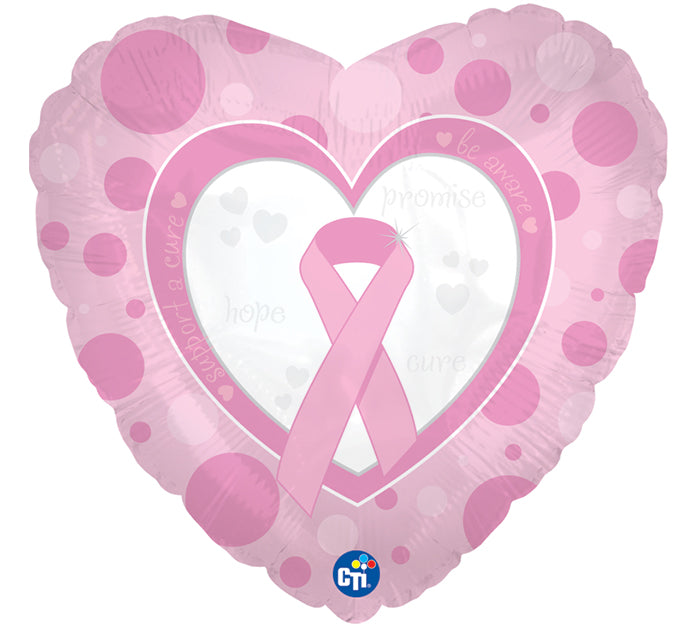 Breast Cancer Heart Balloon