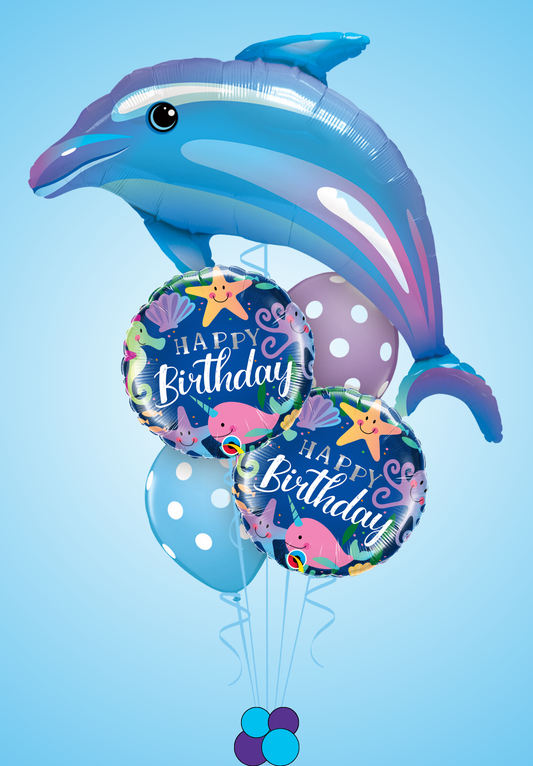 Birthday Dolphin - Bouquet