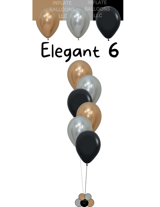 Elegant 6 Latex Bunch