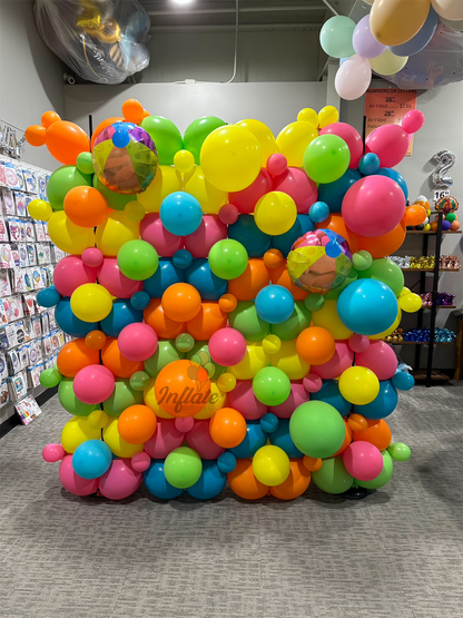 Balloon Wall - Grid Style