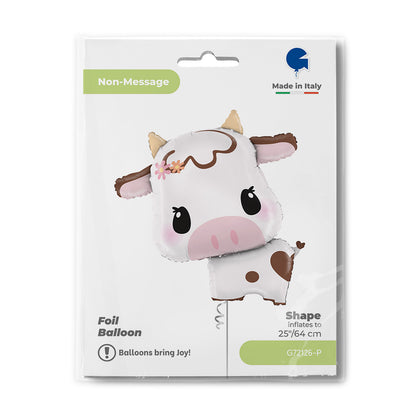 Cute Cow - SuperShape Balloon