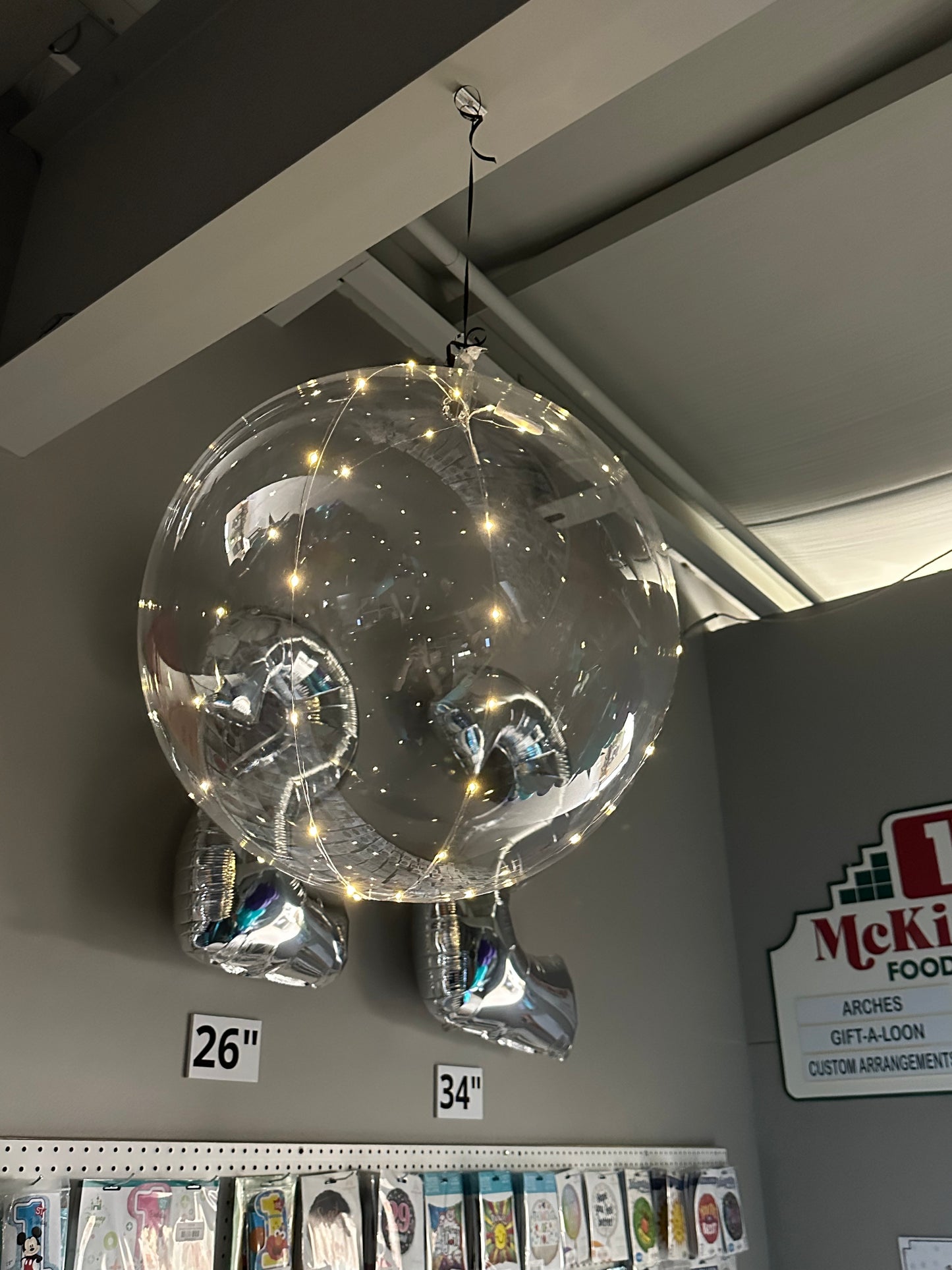 Crystal Clearz - Large W/ Fairy Lights