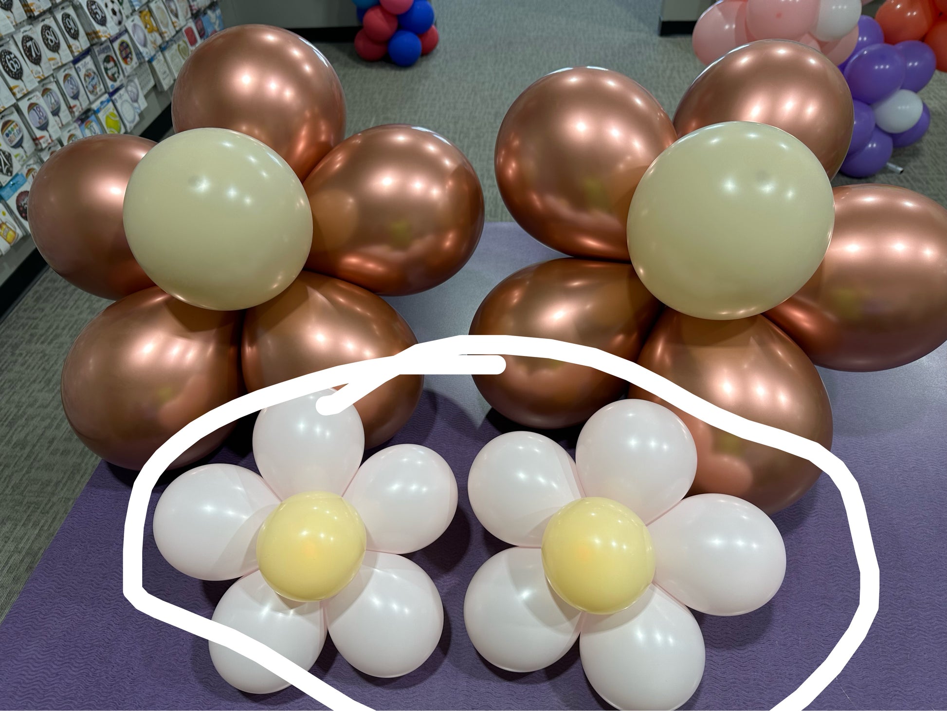 Daisy Flower - Small – Inflate Balloons