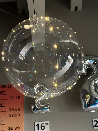 Crystal Clearz - Large W/ Fairy Lights