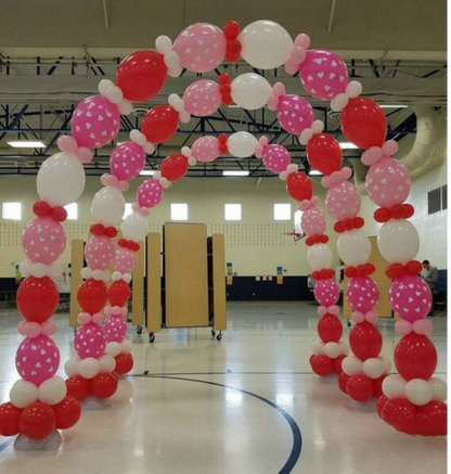 Valentine's Day Skinny Archway Tunnel