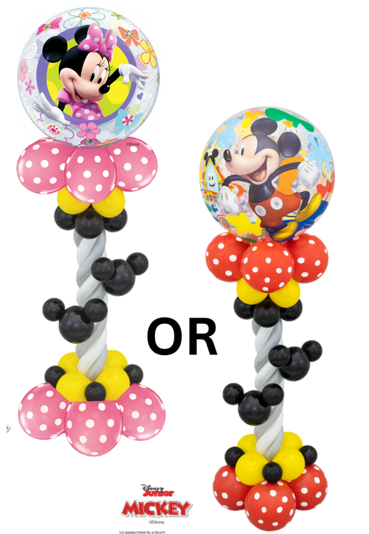 Mickey Or Minnie Spiral Bubble Column