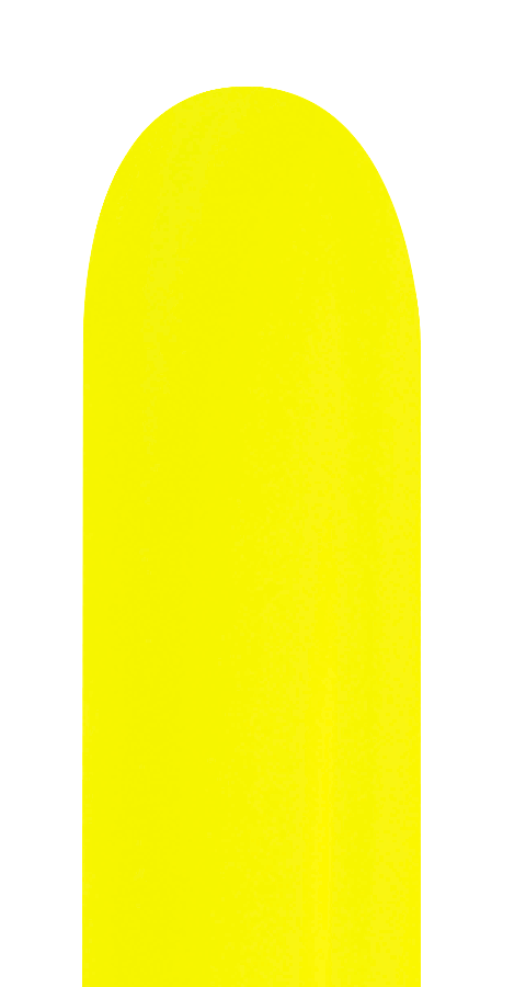 260 - Neon Yellow - Flat – Inflate Balloons