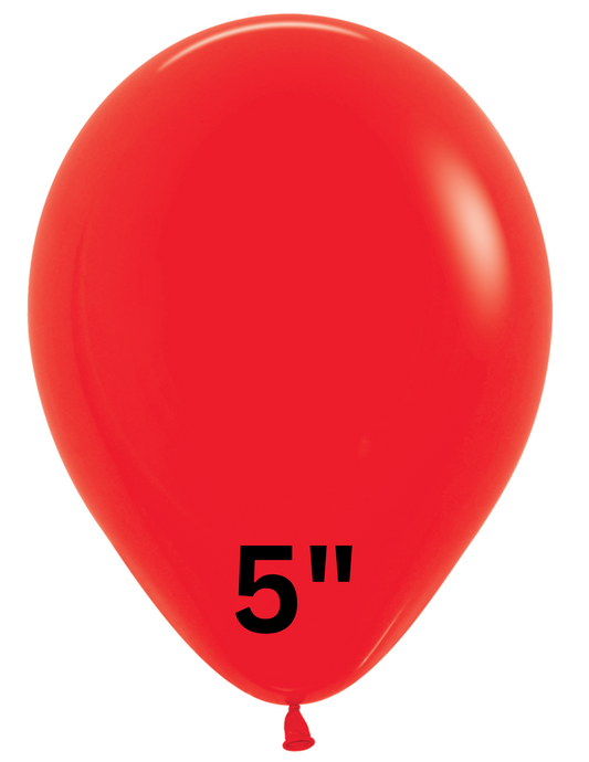 Red - 5" Latex