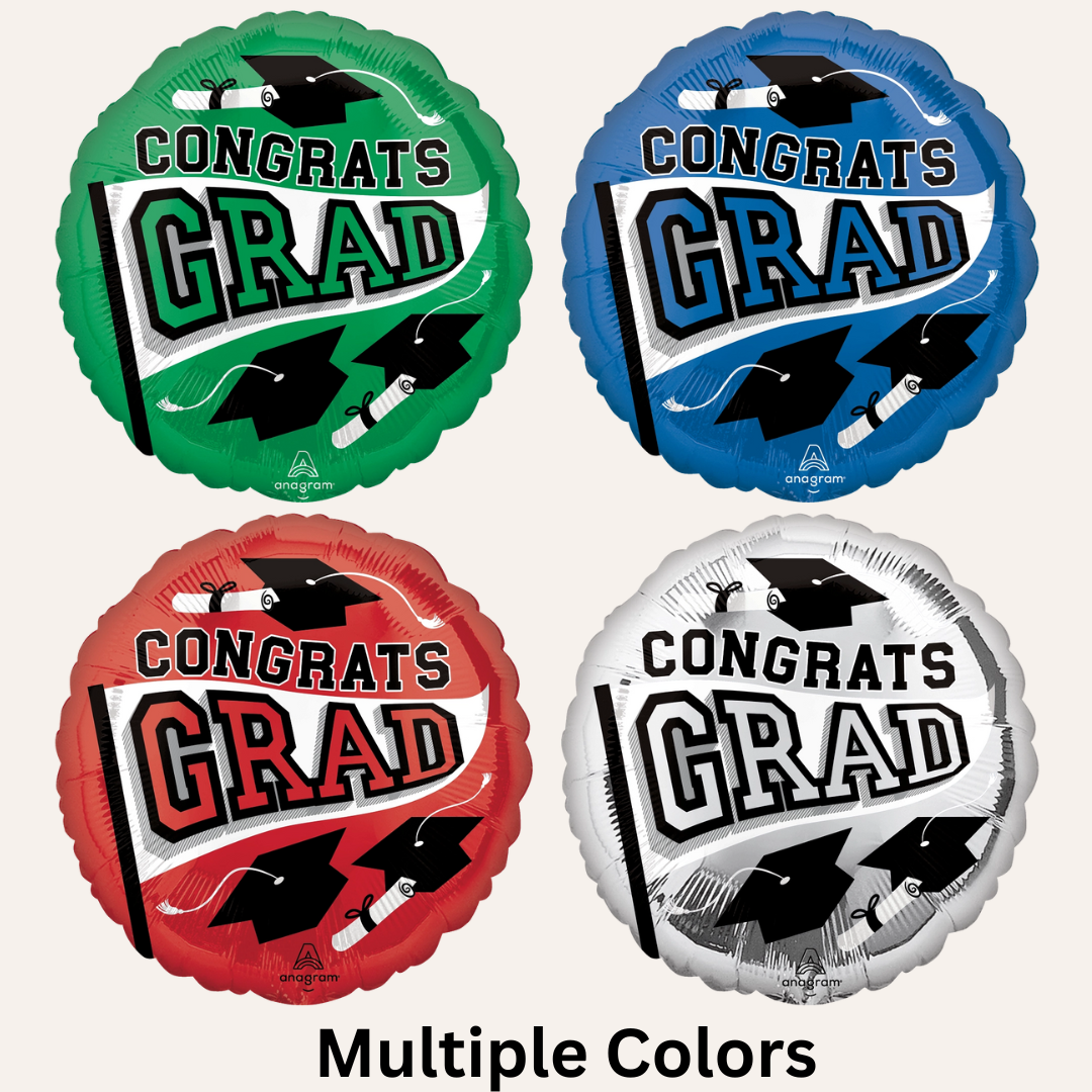 Congrats Grad - Full School Color