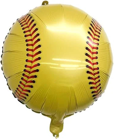 17" Softball Foil Balloon