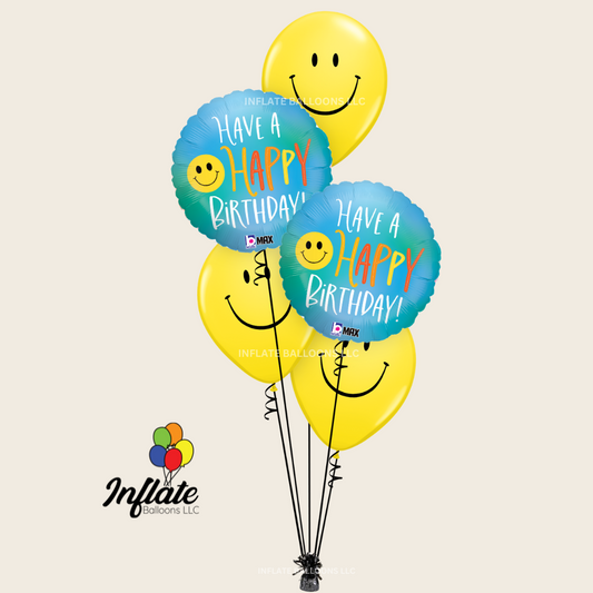 All Smiles Over Here Balloon Bouquet Bundle