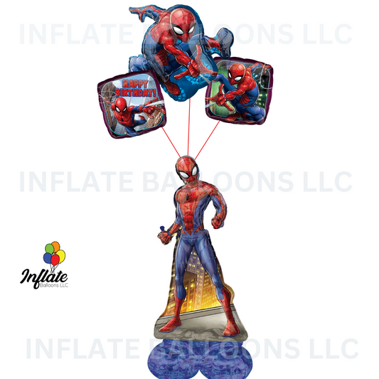 Spider-Man Airloonz + Birthday Trio Bundle