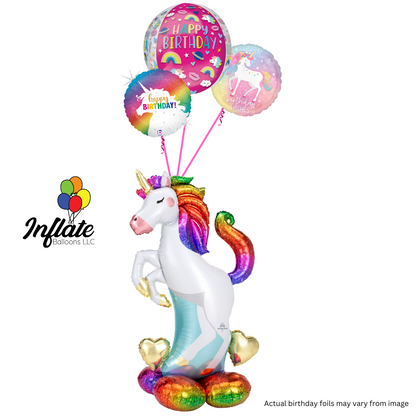 Unicorn Airloonz + Birthday Trio Bundle