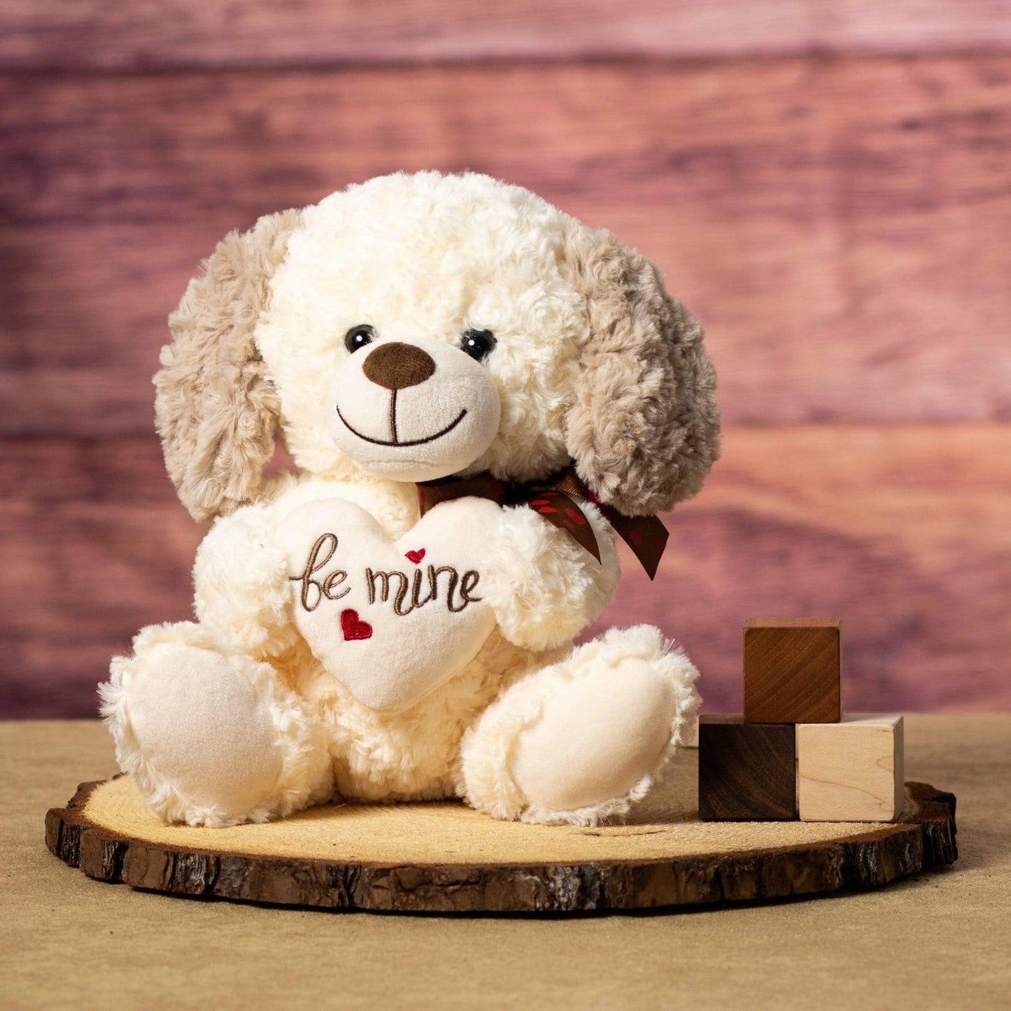 Super Soft 9" Valentine Dog or Bear - Stuffed Animal