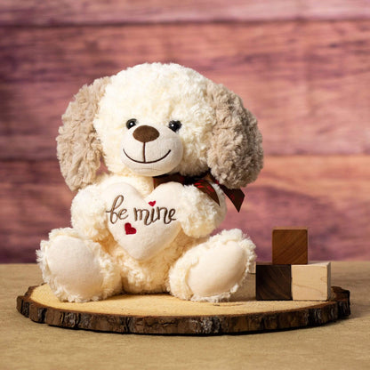 Super Soft 9" Valentine Dog or Bear - Stuffed Animal