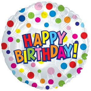 Happy Birthday - Dots & Cupcake