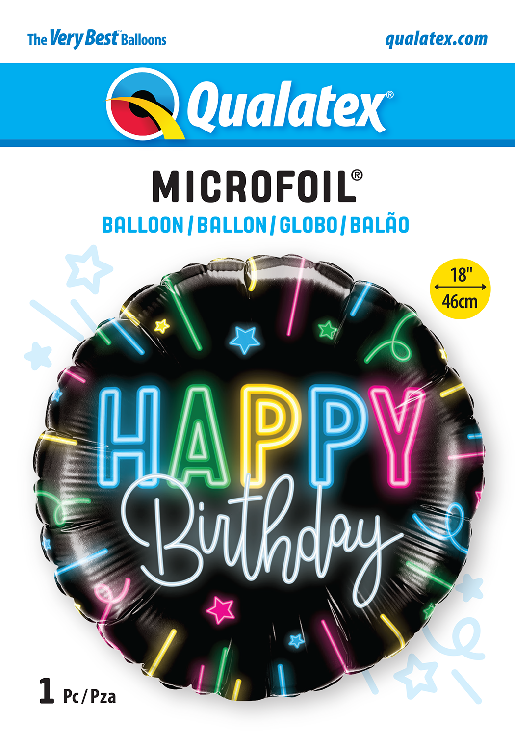 Happy Birthday - Neon Glow – Inflate Balloons