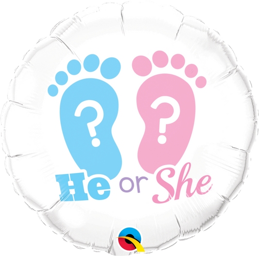 He or She Footprints