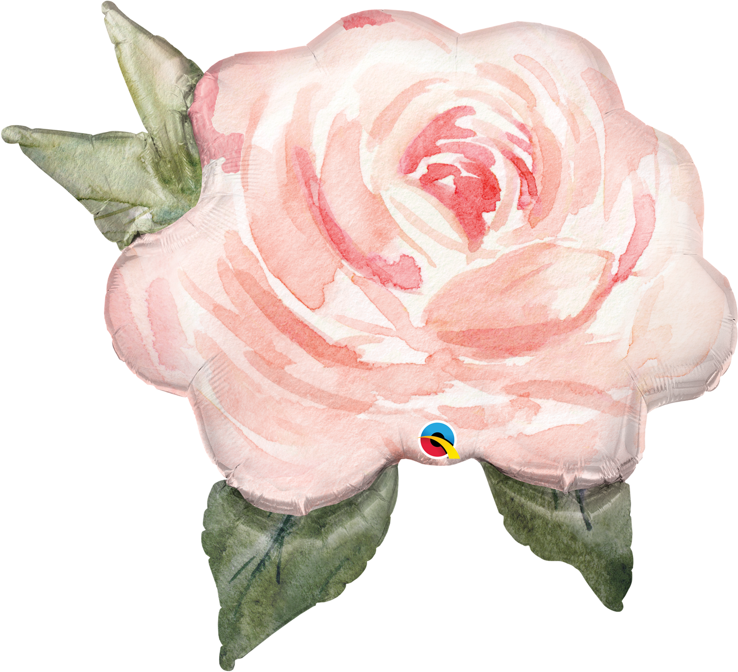 Pink Watercolor Rose - SuperShape