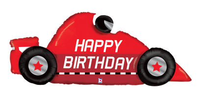 Happy Birthday Race Car - SuperShape