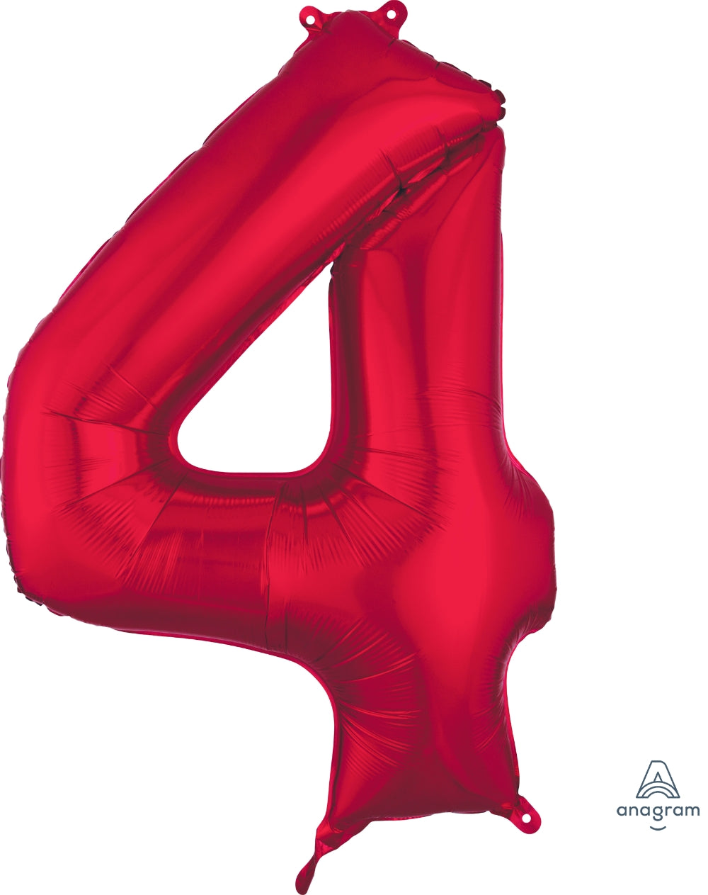 Large Red Numbers – Inflate Balloons