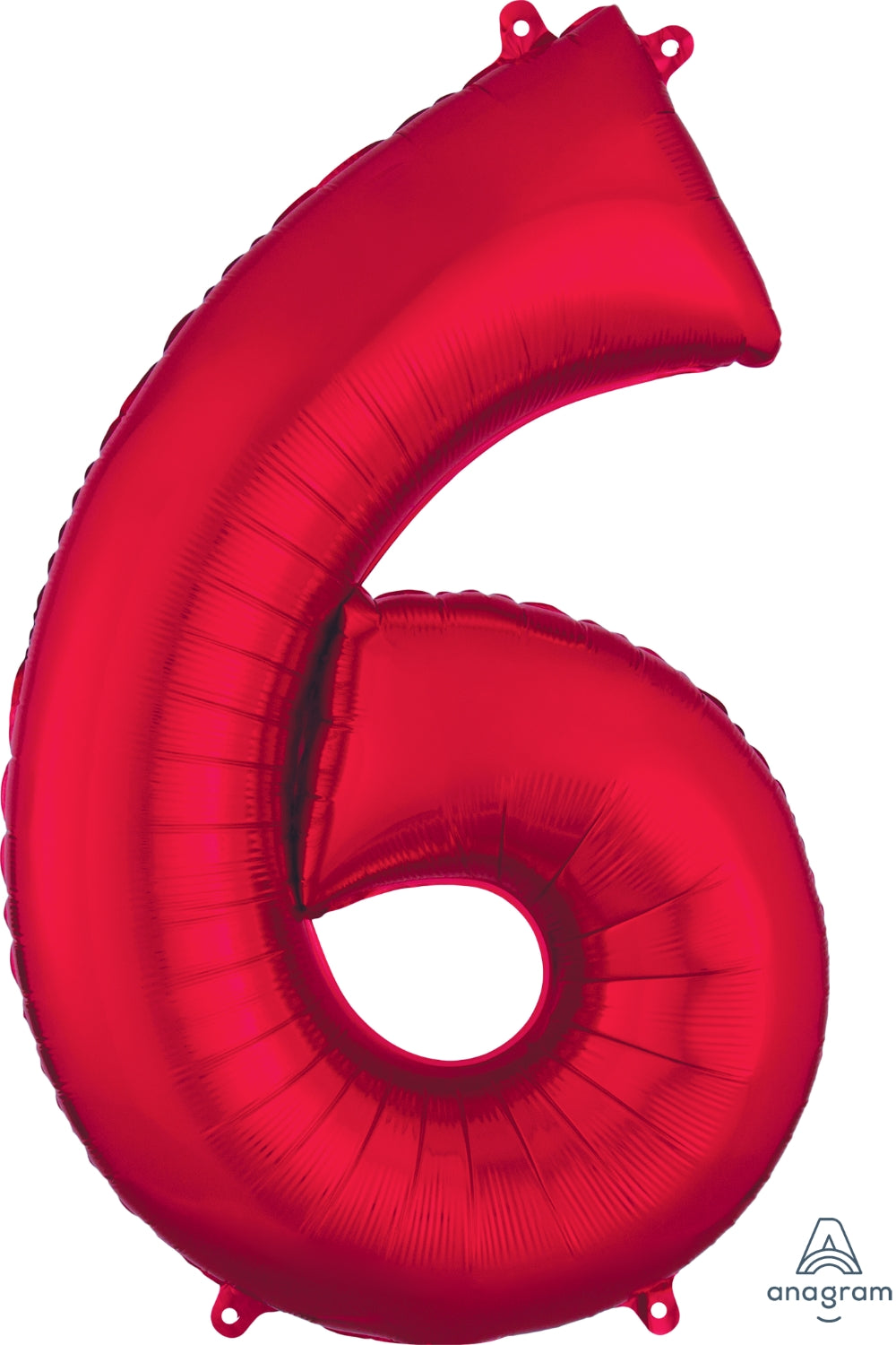 Large Red Numbers – Inflate Balloons