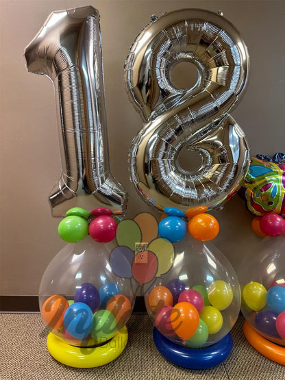 Number Stuffed Balloon
